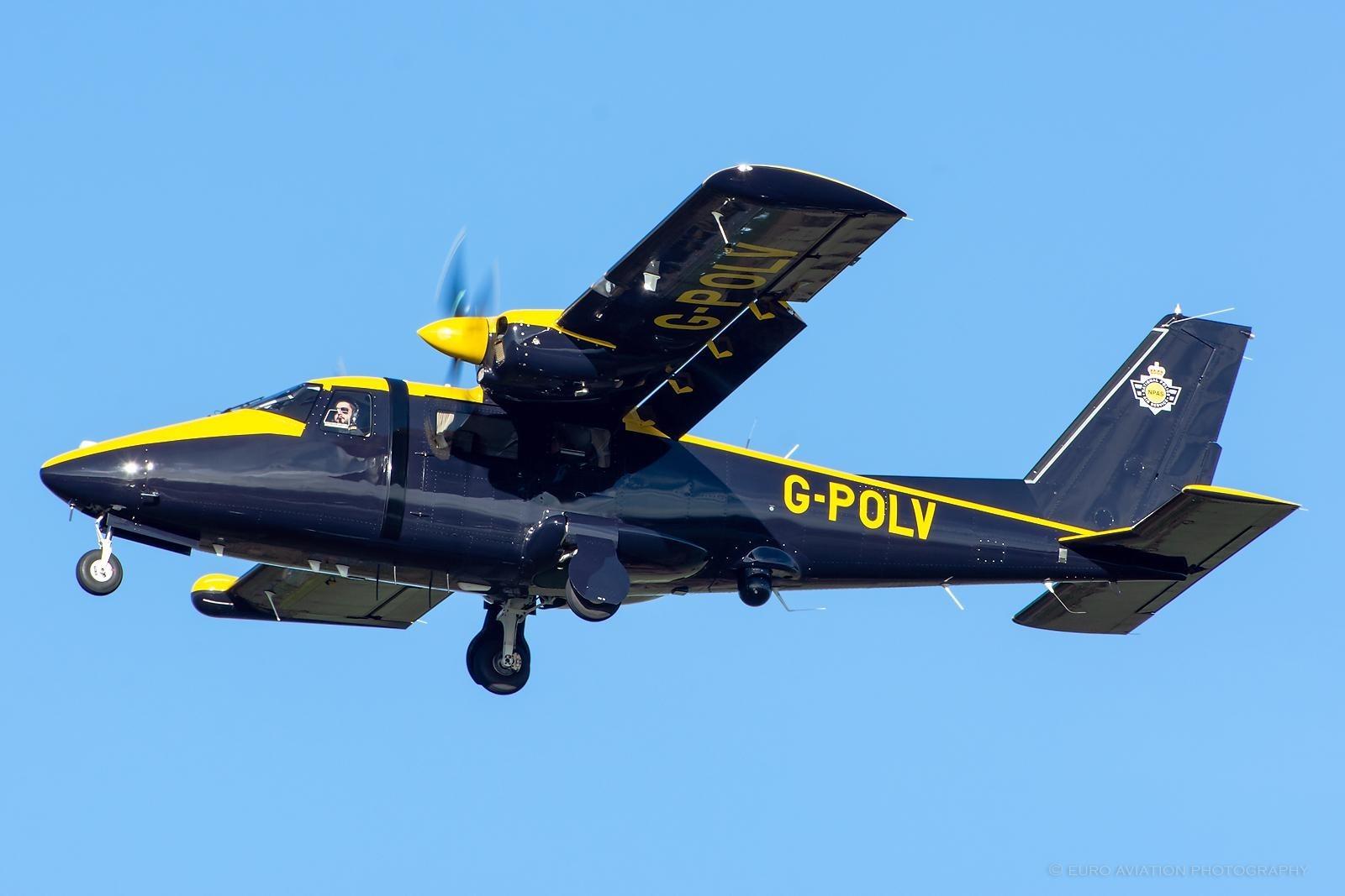 Photo of police aeroplane G-POLV