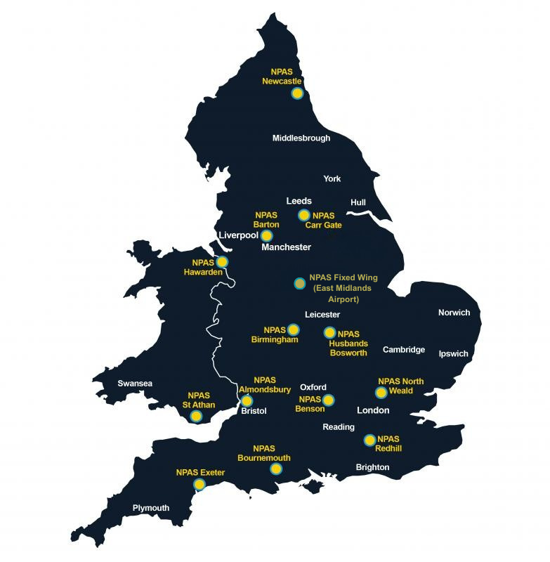 NPAS Bases Map