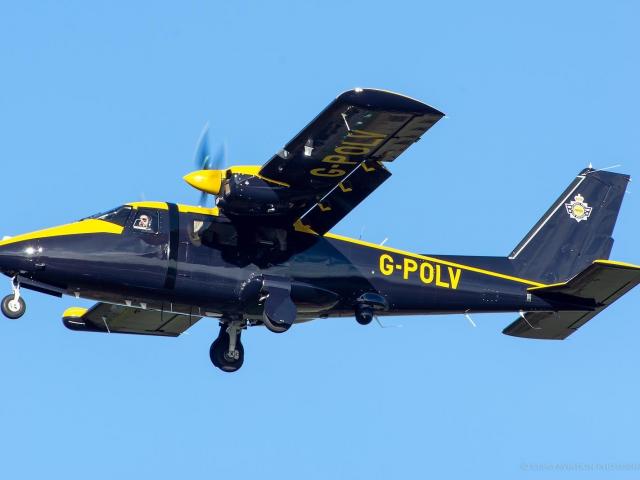 Photo of police aeroplane G-POLV
