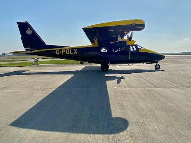 Police aeroplane